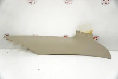 Audi A6 S6 2009-2011 sedán cuarto lateral izquierdo superior pilar D cubierta de moldura OEM crema Foto 1 de 4