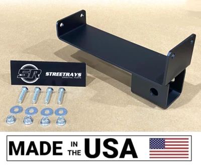 [SR] Soporte adaptador receptor de enganche trasero de 2" BAD BOY MZ ZT Avenger 2018-up cortacésped Foto 1 de 4