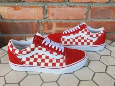 Chicos Talla 4.5 VANS Old Skool Rojo Cuadros Primario VN0A38G1P0T Hombres Foto 1 de 4