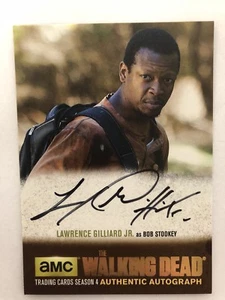 Walking Dead Season 4 PART 2 - GOLD Lawrence - Bob Stookey AUTOGRAPH LG1 - Picture 1 of 1