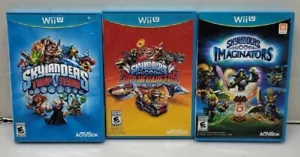 Wii U : SKYLANDERS IMAGINATORS, TRAP TEAM, SUPERCHARGERS !! CIB NOT FOR RESALE - Picture 1 of 4