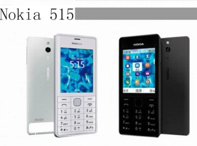 Original Nokia 515 2G 3G GSM 2.4" Bluetooth Single Dual SIM  Cellphone - Image 1 of 4