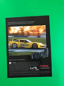 2006 CORVETTE RACING ORIGINAL VINTAGE PRINT AD ADVERTISEMENT PRINTED CANON - Bild 1 von 1
