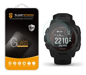 2X Supershieldz Tempered Glass Screen Protector for Garmin Instinct 2S/ Solar - Picture 1 of 5
