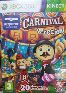 Carnival En Acción! ★ Juego Físico Xbox360 ★ Pal España ★ 1ª Edición ★ - Picture 1 of 3