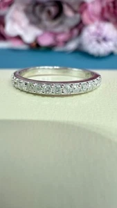 Ladies Diamond Wedding Band .27 CTW Natural Diamonds - Picture 1 of 5