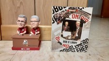 2022-23 Grand Rapids Griffins (AHL) Bob Kaser/Larry Figurski voice bobblehead