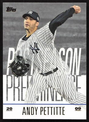 2018 Topps Update #PO-30 Andy Pettitte     New York Yankees Card - Image 1 of 2