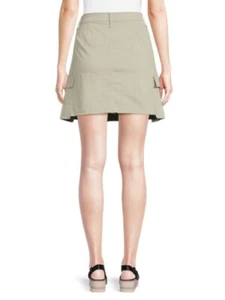 women skirt size 34 high rise cargo mini denim cotton sage green JOE'S org 198 $ - Picture 1 of 2