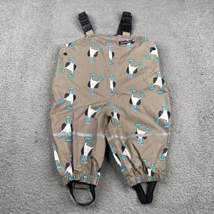 Patagonia Torrentshell Bibs Baby 3-6M Brown Waterproof Lightweight 61425 - Picture 1 of 19