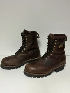 Chippewa Men's 73060 Waterproof Insulated Steel Toe Logger Boots Size 10 XW - Picture 1 of 10