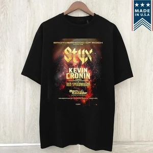 Camiseta Styx and Kevin Cronin Band Tour 2025 Talla Completa S-3XL - Imagen 1 de 4