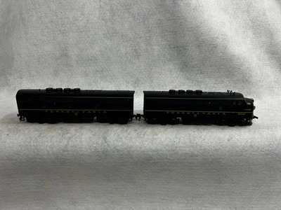 Stout Stewart F-3/A/B Phase II PENNSY Locos A Powered, B Unpowered HO - Image 1 of 4