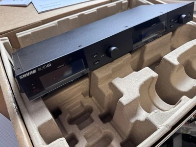 SHURE SLXD4D Doppelmikrofon Empfänger Frequenz: H56 (anmeldefrei) - Bild 1 von 4
