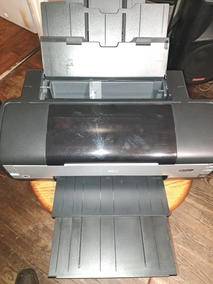 Epson Stylus Photo 1400 Wide Format Color Inkjet -C11C655001 Tested Need INK - Image 1 of 4
