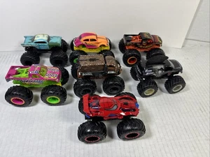 Hot Wheels / Variety Monster Jam Lot 7 Spider-Man Chewbacca + Trucks 1:64 - Bild 1 von 21