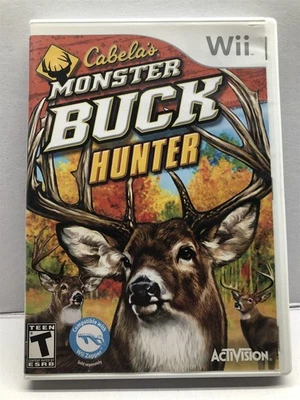 Cabela's Monster Buck Hunter (Nintendo Wii) Complete w/ Manual - Tested Working - Image 1 of 4