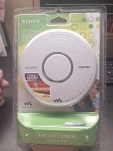 Reproductor de CD Sony CD Walkman blanco disco compacto SELLADO DE FÁBRICA - Imagen 1 de 11