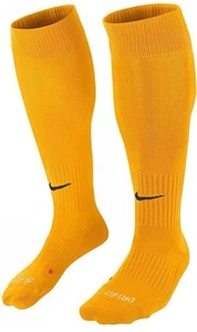 Nike Fußball Socken gold klassisch gepolstert kniehoch Herren 8-12 Damen 10-13 Dri-Fit - Bild 1 von 3