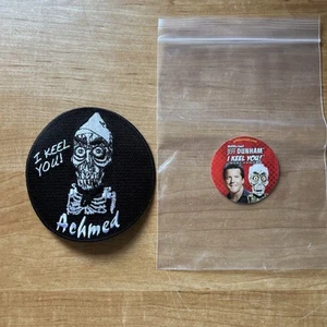 Jeff Dunham Achmed Patch I Keel You Skeleton Official Merchandise - Picture 1 of 7