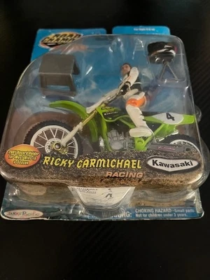 Road Champs MXS Ricky Carmichael Jakks Cr Rare Dirt Bike Toy  - Image 1 of 4