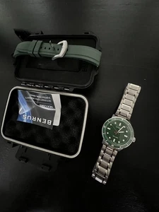 Benrus Sea Lord Green Dive Watch Hulk - Picture 1 of 6
