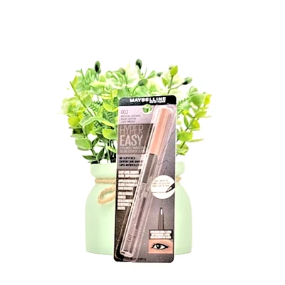 Maybelline EyeStudio Hyper Easy No Slip Pencil Eyeliner – Medium Brown – New - Image 1 of 4