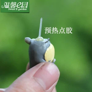 Earring Ear 100PCS Pad Blank Pin Invisible 5mm Post Nail Flat 3mm Plastic Clear - Picture 1 of 4