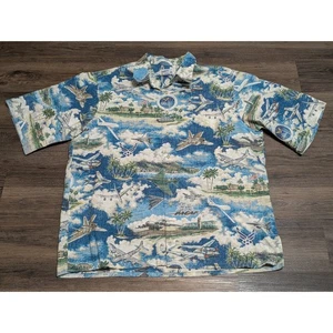 Reyn Spooner Hawaiian Shirt Air Force 60th Anniversary Aloha XL - Picture 1 of 5