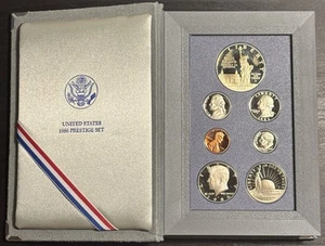 1986 United States “S” 7 Coin Liberty Presitge Set . *Mint Condition Plus Box* - Picture 1 of 12
