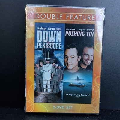 NEW Down Periscope & Pushing Tin Double Feature (DVD, 2008) 1990s Movies SEALED! - Image 1 of 3
