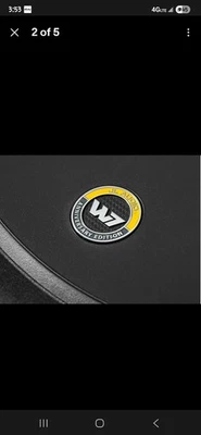 JL W7 13 1/2 PULGADAS. BOBINA DOBLE VOZ EDICIÓN 25 ANIVERSARIO, TOTALMENTE NUEVA Y PRECINTADA Foto 1 de 4