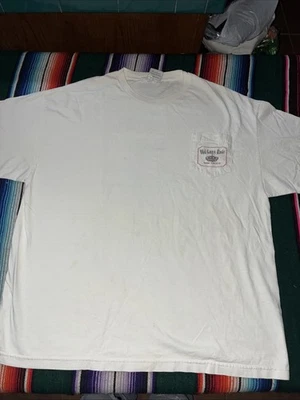 Camiseta Old Guys Rule Rara Vintage Corona Gráfica Blanca Talla 2XL Camiseta Bolsillo Foto 1 de 4