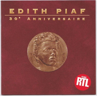 Edith Piaf - Edith Piaf - 30e Anniversaire (CD, Comp) (Very Good Plus (VG+)) - 3 Foto 1 de 4