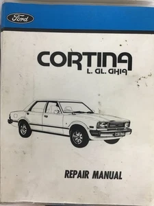 VINTAGE Ford Cortina L GL Ghia Repair Manual - Picture 1 of 5