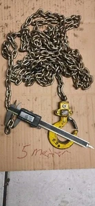 Hakengeschirr 1-strängig mit Demag Kette 5 Meter - Bild 1 von 1