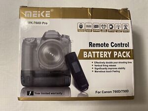 Meike MK-760D Pro Battery Grip 2.4G Wireless Remote Pack for Canon EOS 750D 760D