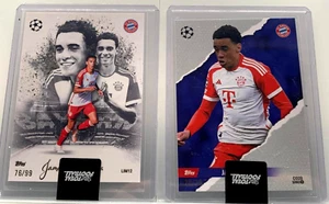 ⚽️ TOPPS TOTAL FOOTBALL ⚽️ JAMAL MUSIALA - BAYERN - Nummeriert /25 + /99 - Bild 1 von 4