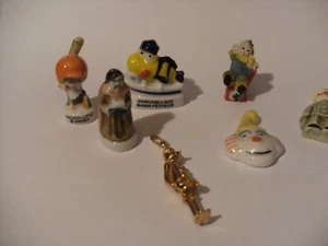 petit lot de fèves divers -- porcelaine et autres - - Picture 1 of 5