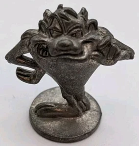 1999 Looney Tunes Monopoly Replacement Pewter Piece - Taz The Tasmanian Devil EC - Picture 1 of 3