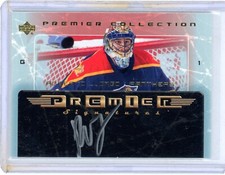 ROBERTO LUONGO 2004 UD PREMIER HOCKEY "PREMIER SIGNATURES" Autograph AUTO CARD