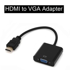 1080P HDMI Male to VGA Female Video Converter Adapter Cable for PC DVD HDTV