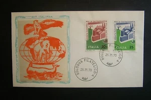 1970 Italy Filagrano Gold 'Conservation Of Nature " - Picture 1 of 2