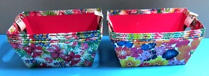 Cesti stampa floreale Voila cartone confezione da 10""H x 5""L x 7""L) - Foto 1 di 3