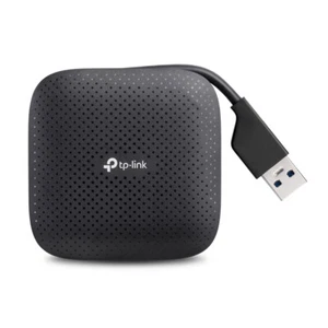 TP-Link 4-Port-USB3-Hub USB 3.2 Gen 1 Type-A 5000 Mbit/s Schwarz LED-Anzeigen Ko - Bild 1 von 3