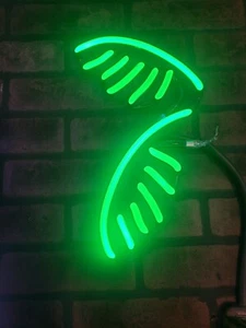 Corona Extra Large Palm Tree Neon Sign Replacement Tube - Left Palm Tube Only - Picture 1 of 3