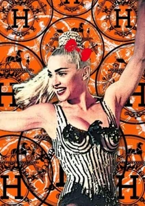 DEATH NYC ltd ed signed pop music street art print 45x32cm Madonna phases 5/5 - Picture 1 of 4