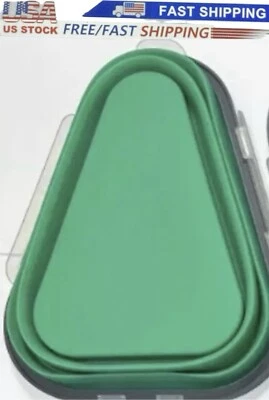 Pizza Storage Container Box Foldable Triangle Reusable Pack Container Multiuse - Image 1 of 4