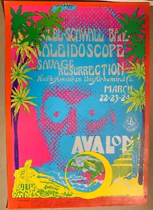 POSTER CANE FAMIGLIA SALA DA BALLO CALEIDOSCOPIO S SCHWALL 1968 AVALON FD-111 -BELLO, CS - Foto 1 di 8