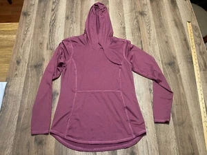 RBX Hoodie, Women's Size Medium, Purple, Striped, Drawstring - Picture 1 of 8